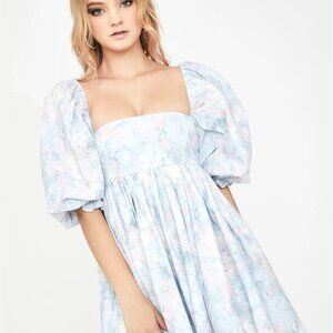 Selkie XL Monet Puff Mini Dress – Cottagecore, Cottage Core, Spring, Summer